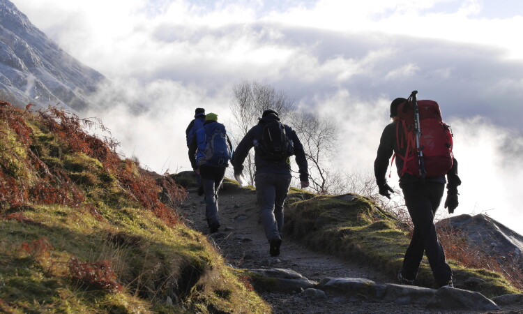 Ben Nevis heading up by Alex Gillespie