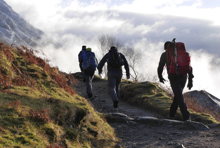 Ben Nevis heading up by Alex Gillespie