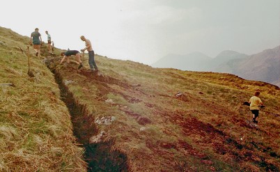 John Corbett - Knoydart drainage ditches
