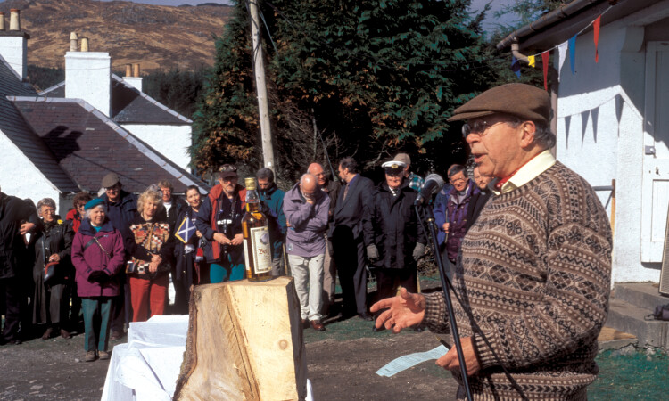 Knoydart Foundation launch with Chris Brasher