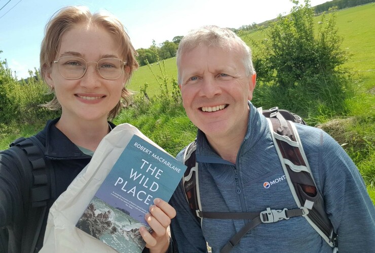 Julia Grootaers on the John Muir Way