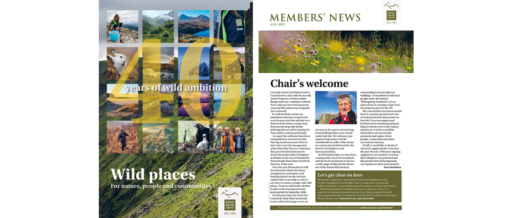 40th Anniversary special publication cover + MN July 2023