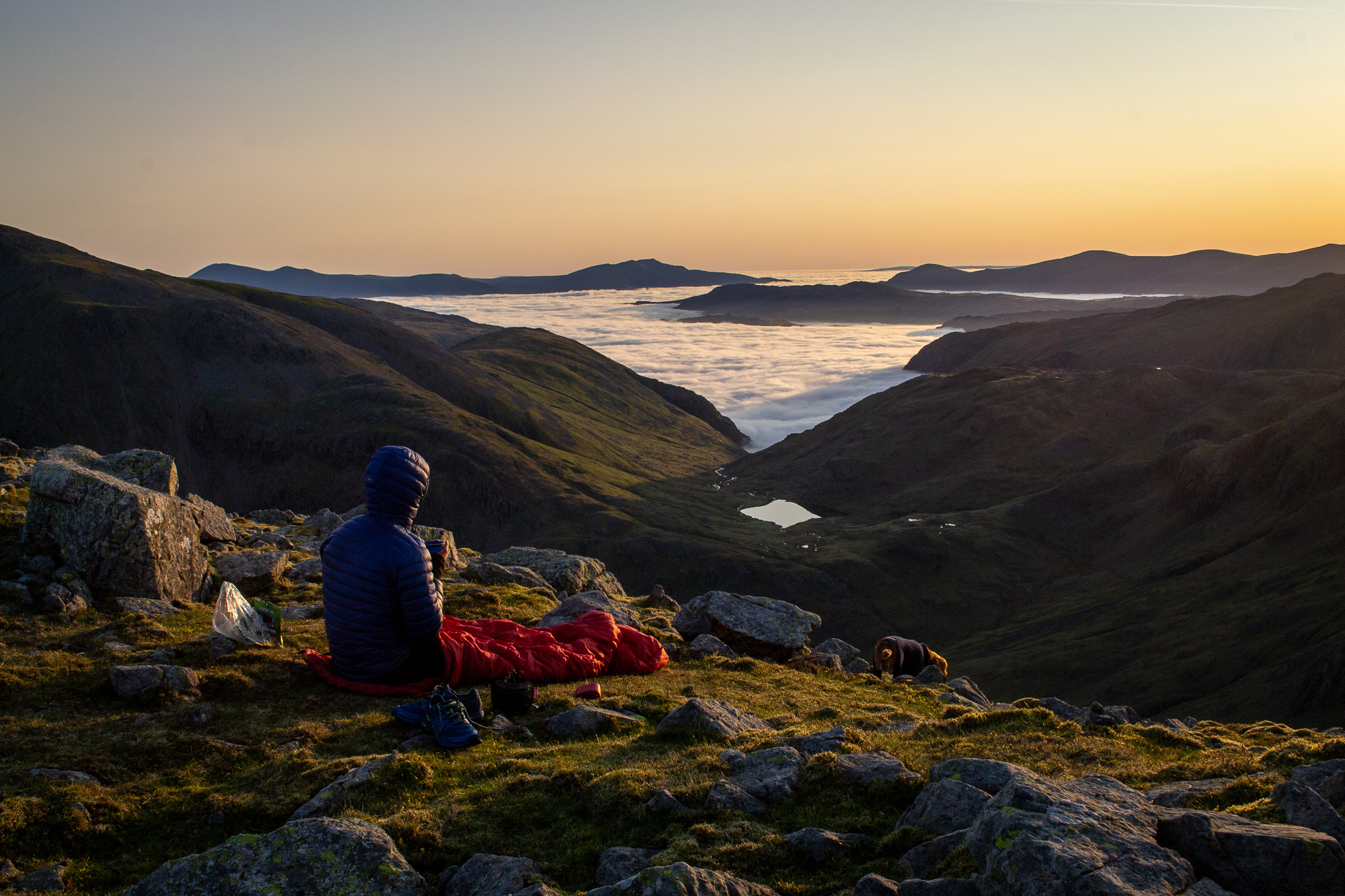 cloud inversion - Lake District