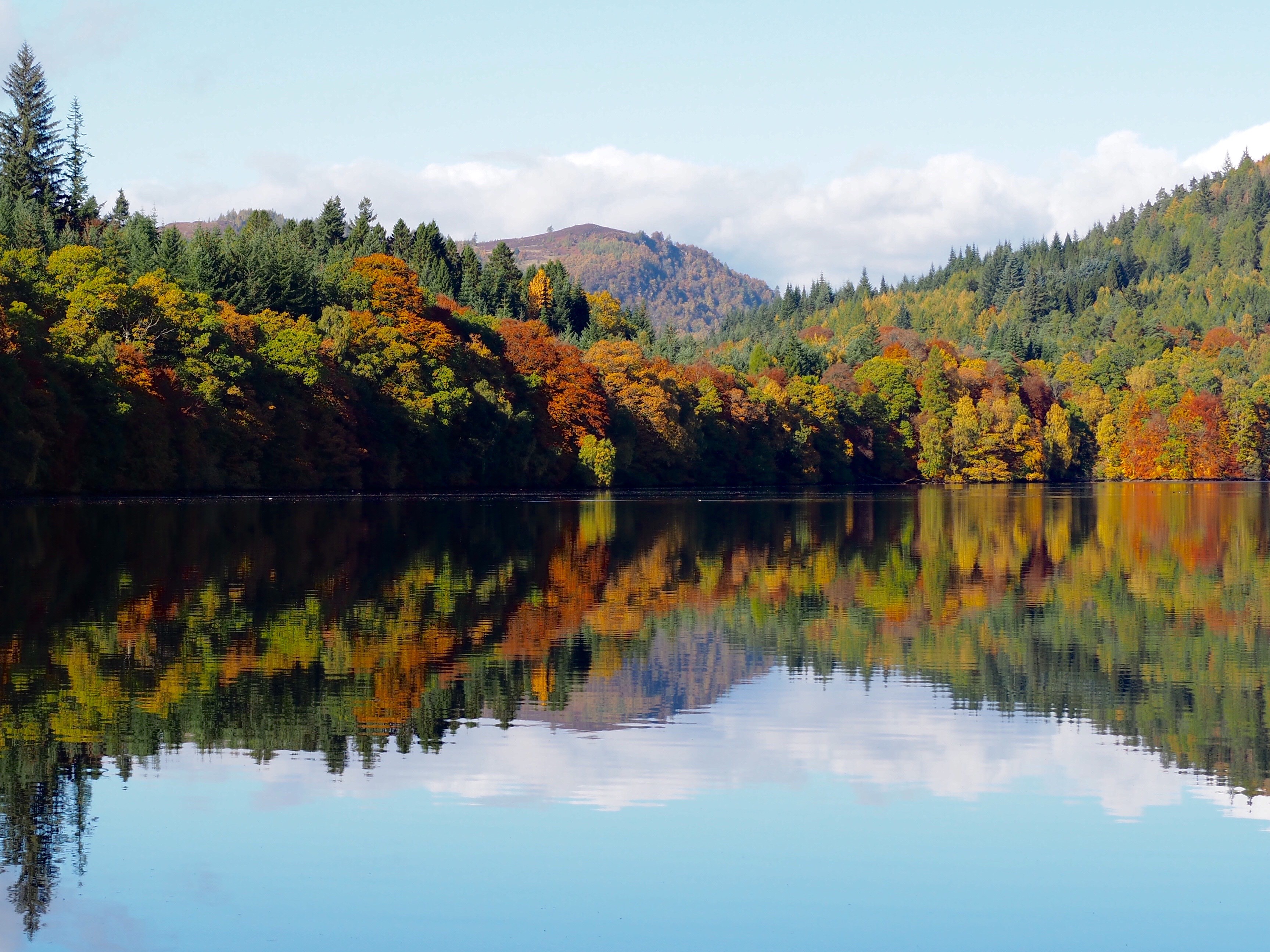 autumn reflections - pitlochry