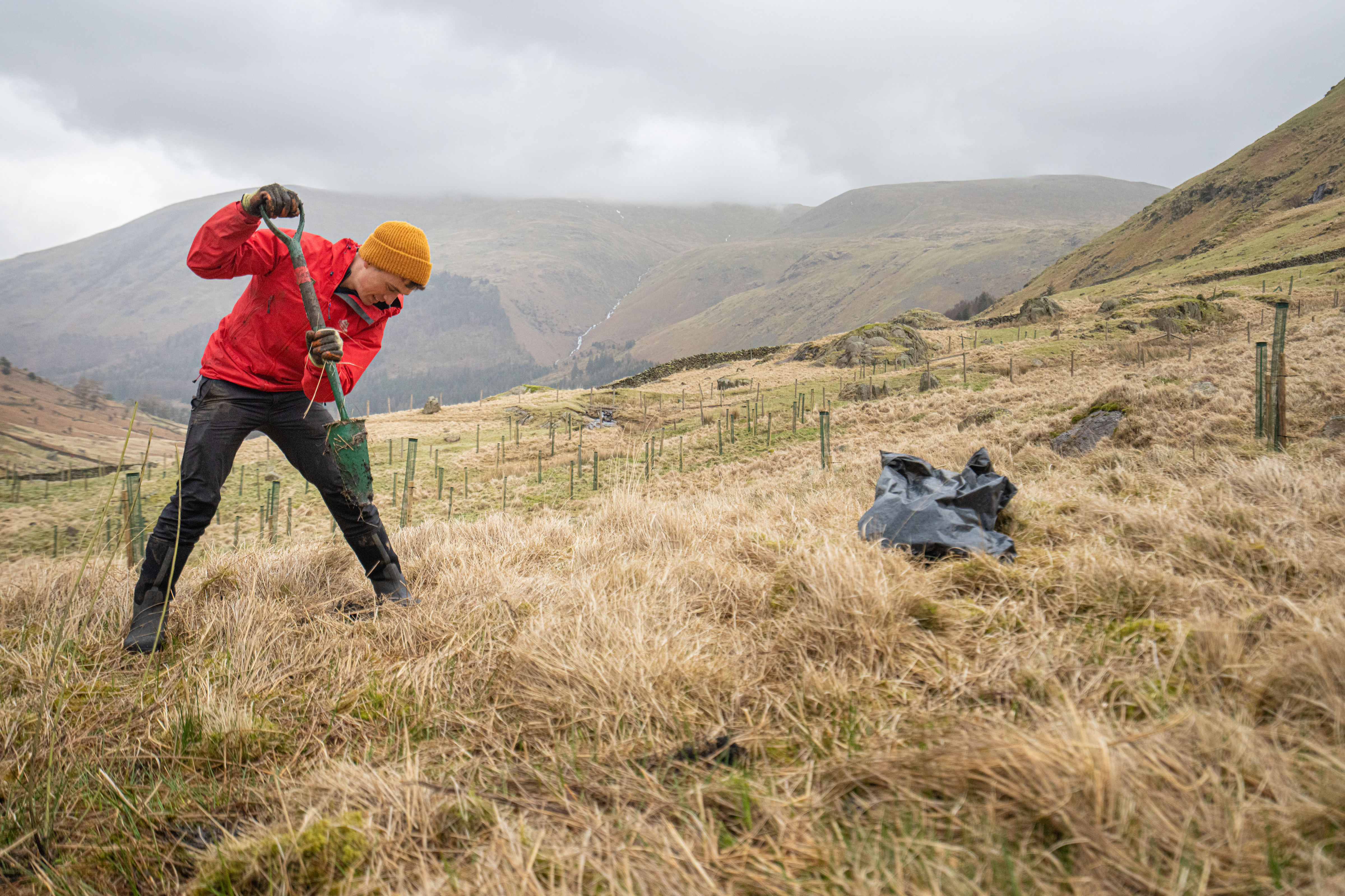 Ross Brannigan, Thirlmere resilience project, Helvellyn.