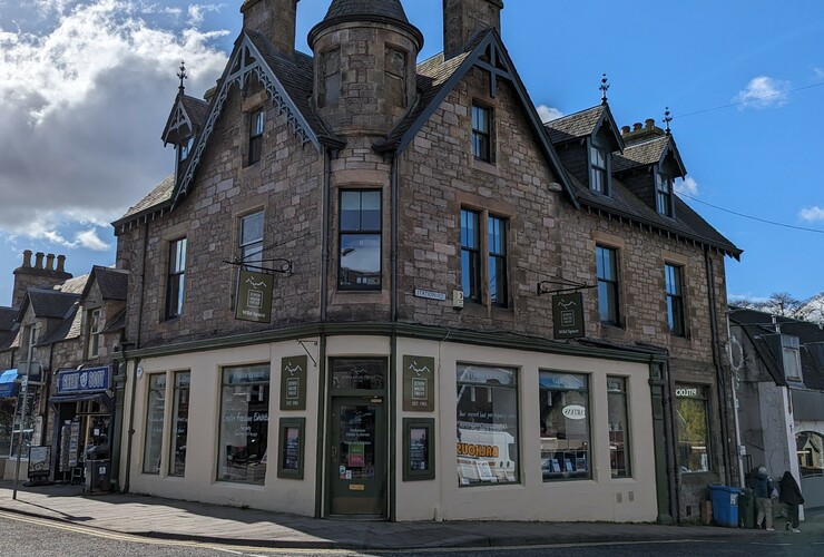 Exterior of Wild Space visitor centre
