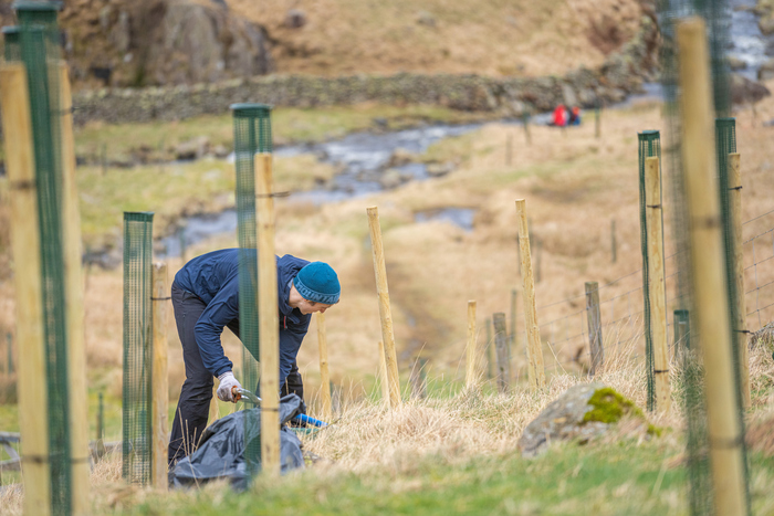 Wythburn tree planting with Mountain Equipment 2023 