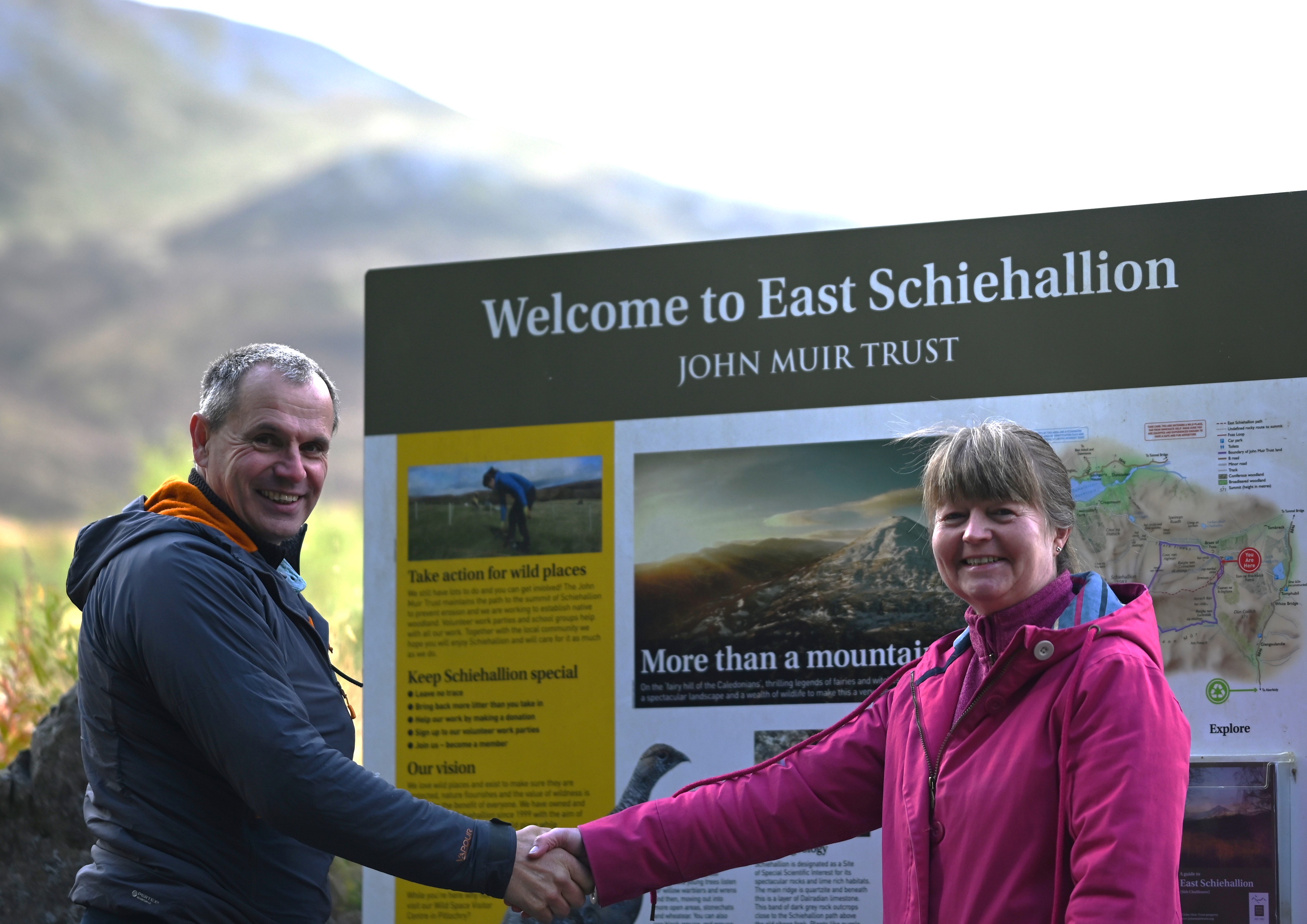 David Balharry and Angela Gannon from Prospect