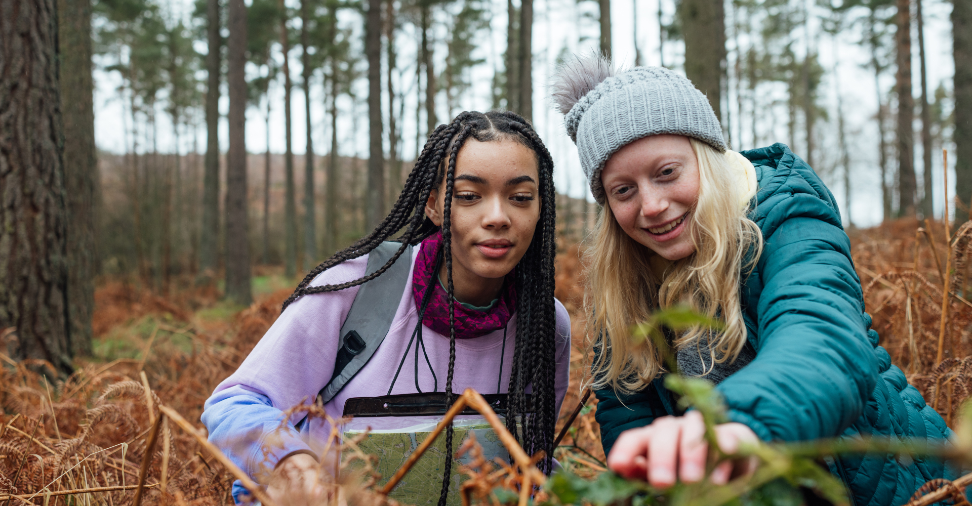 Students on a nature walk