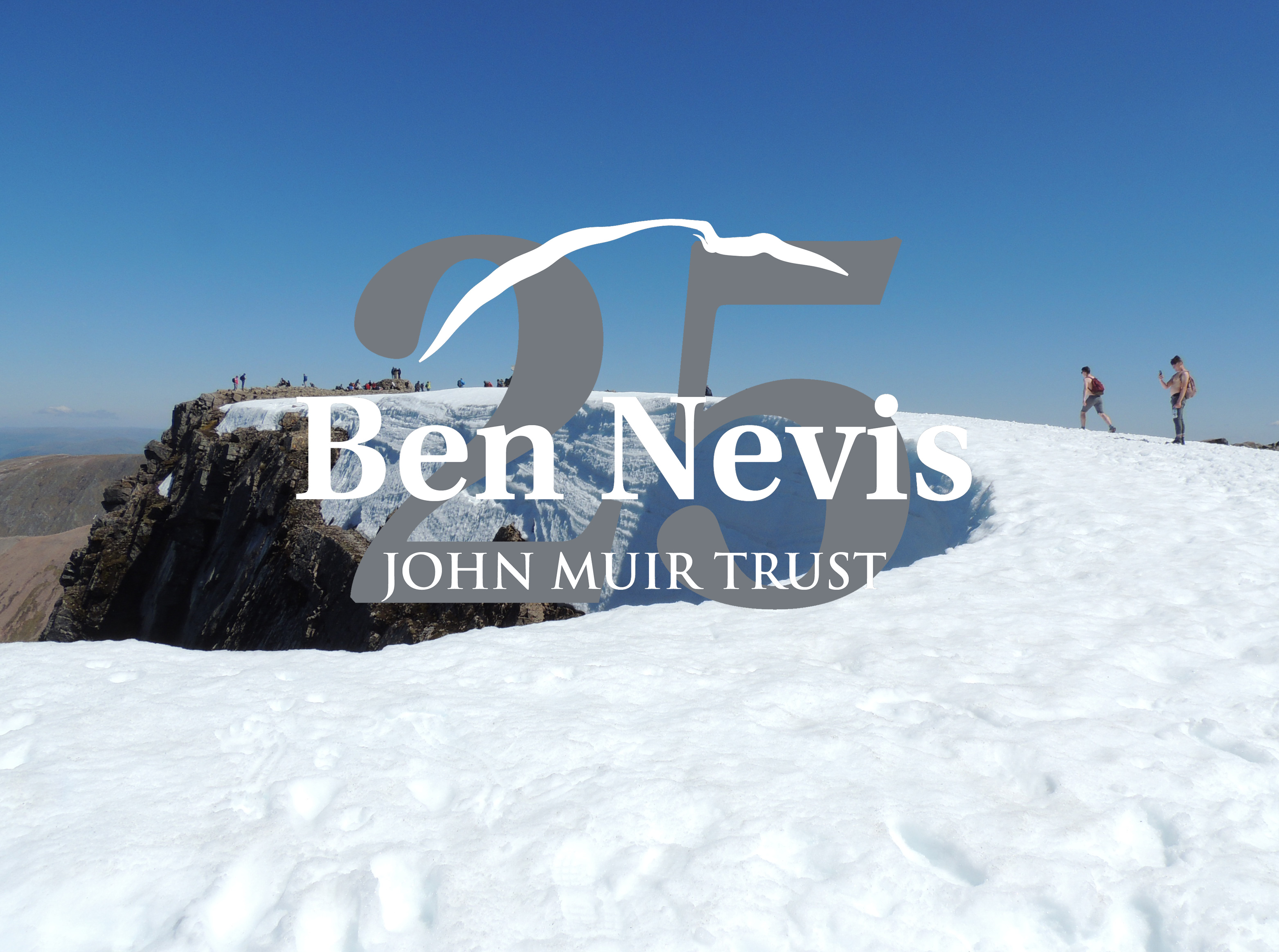 Celebrate Ben Nevis 25 - people on the summit 2