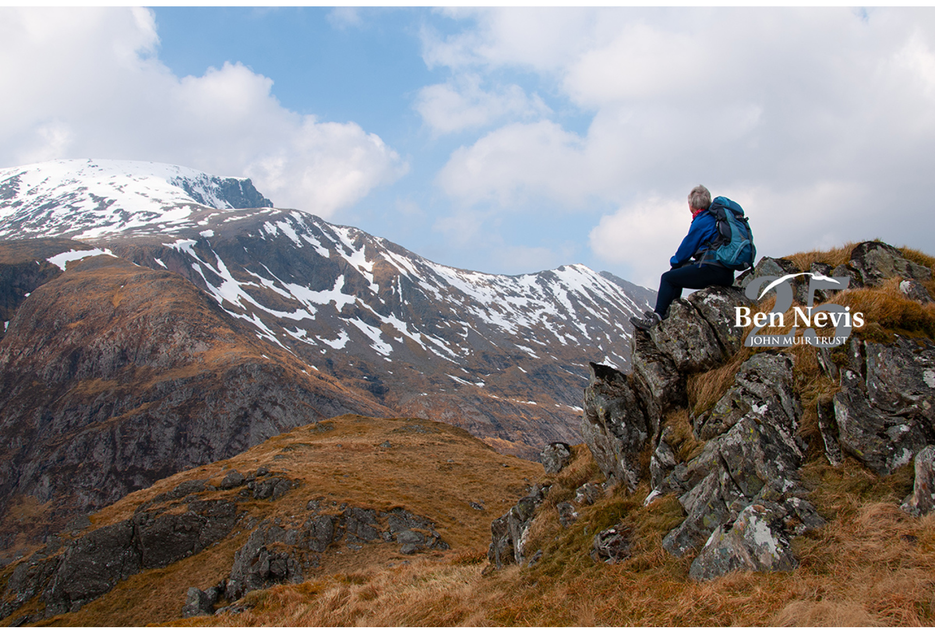 Celebrate Ben Nevis 25 - the Ben from Meall Cuimhan 3