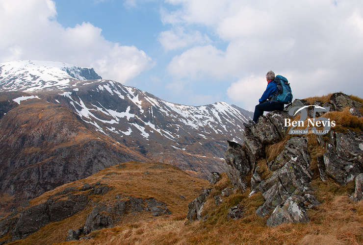 Celebrate Ben Nevis 25 - the Ben from Meall Cuimhan 3