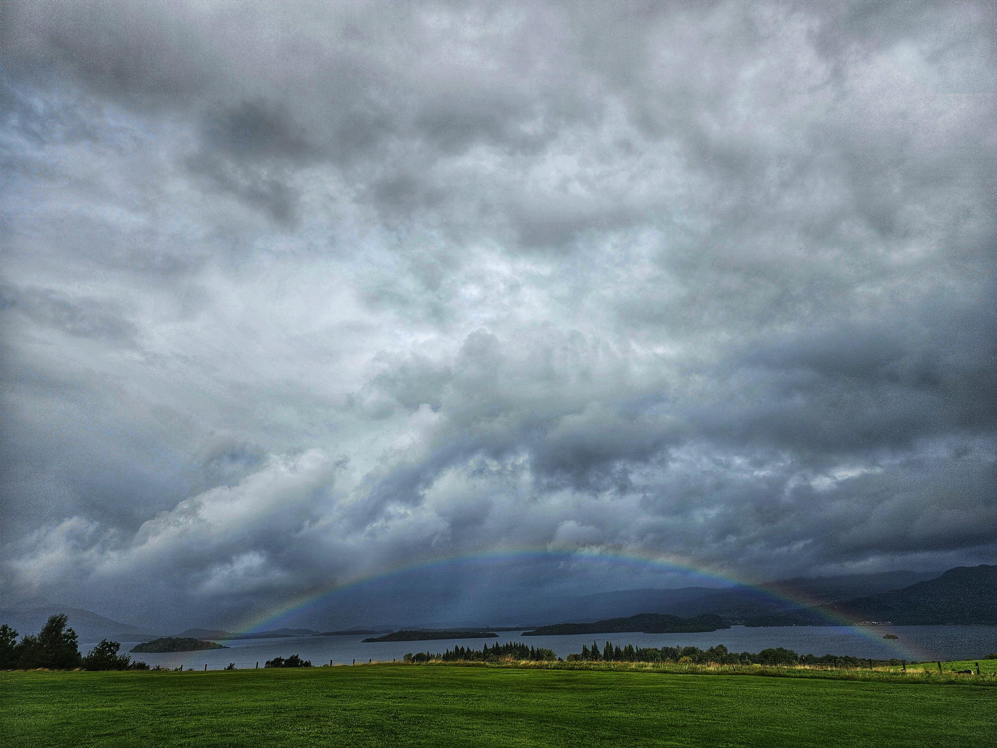 2025 Gathering - rainbows at Loch Lomond