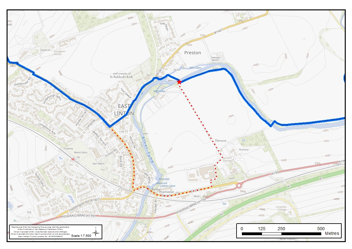 John Muir Way diversion 26/02/26