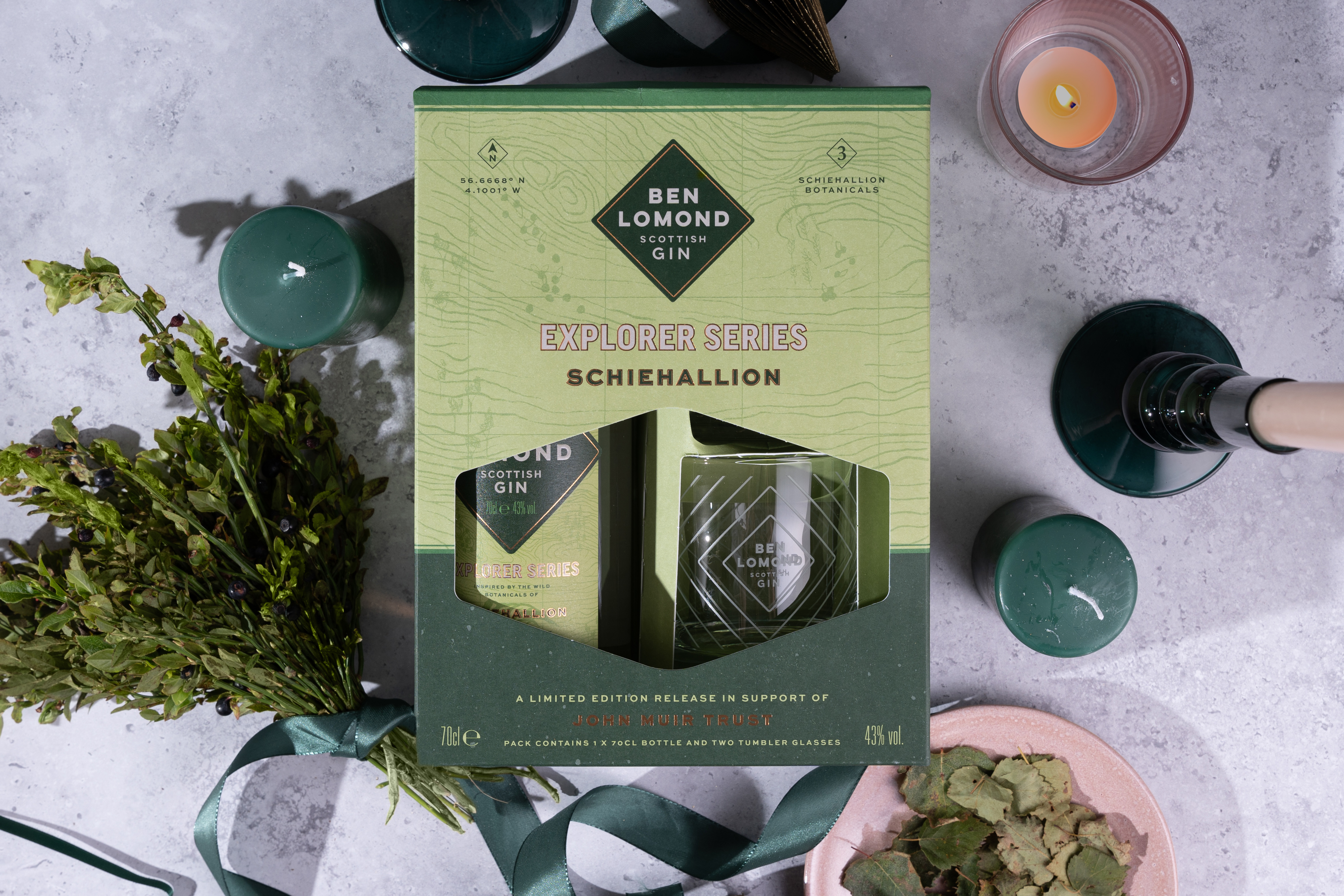 Ben Lomond Gin Schiehallion Gift Set