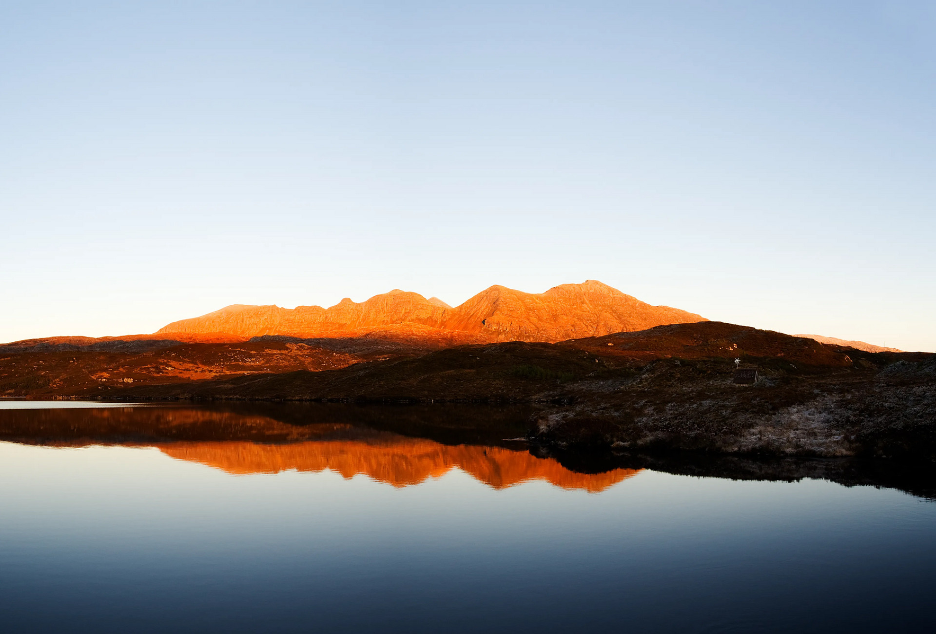 Quinag evening light - Iain Brownlie Roy