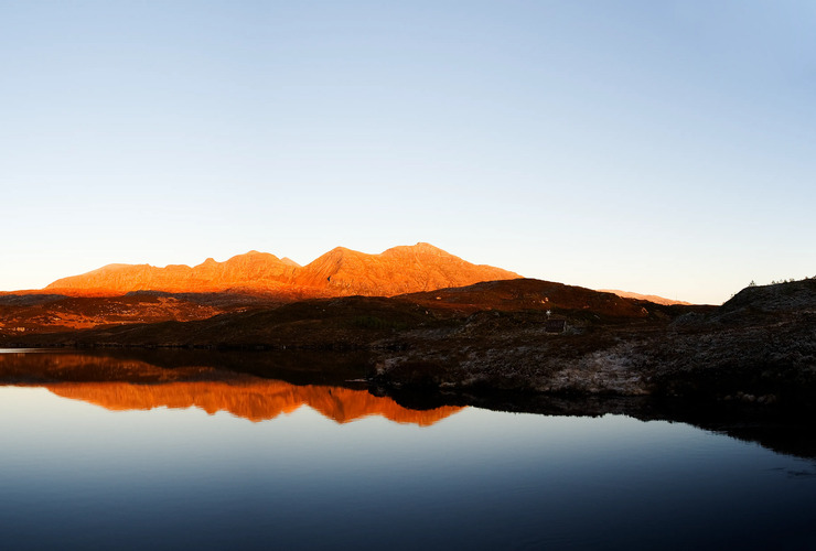 Quinag evening light - Iain Brownlie Roy