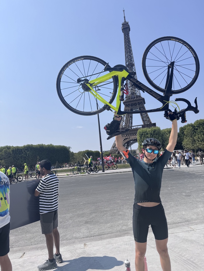 Pedal to Paris 2026 - finish 3