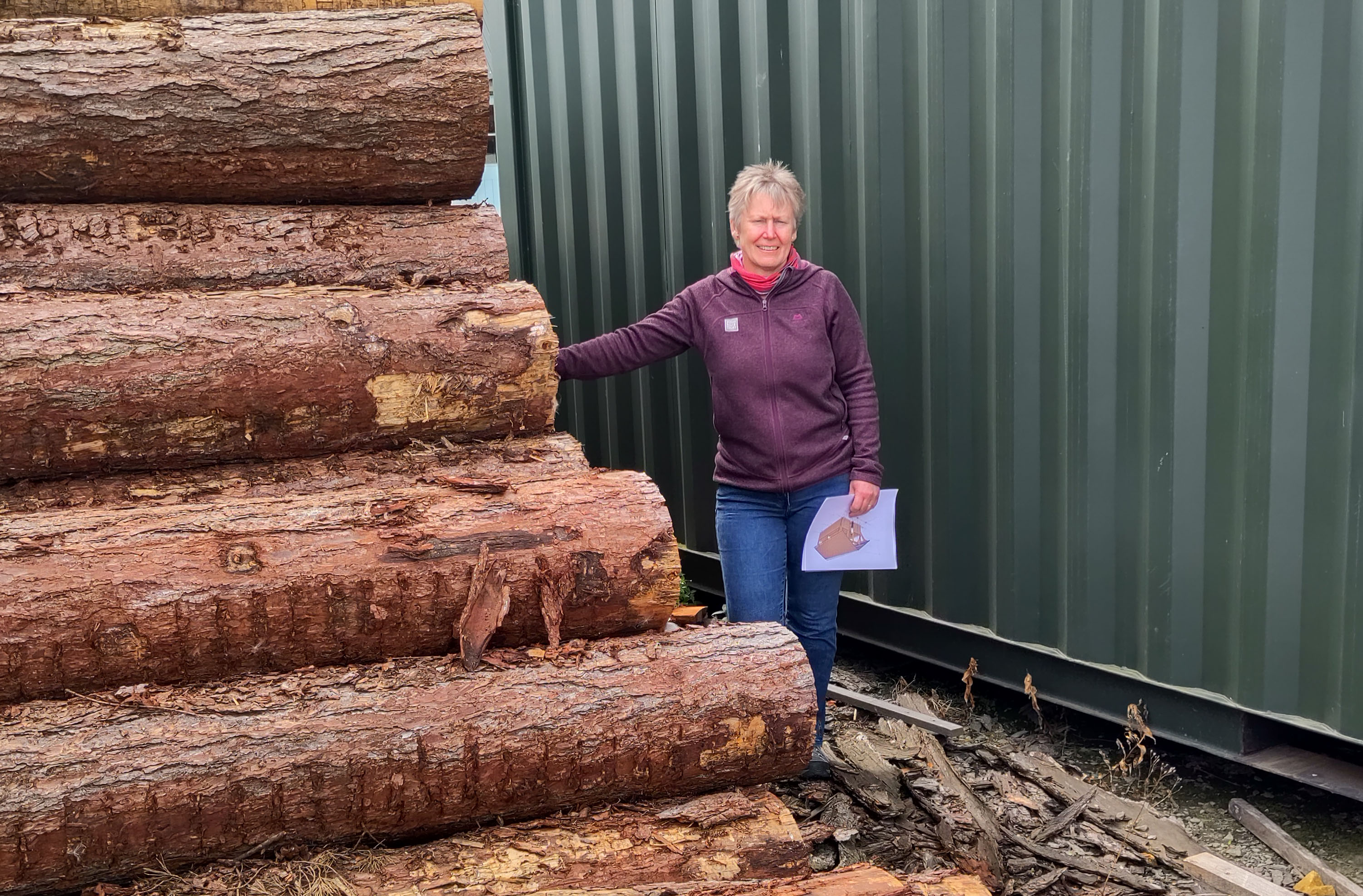 Gathering Shelter timber